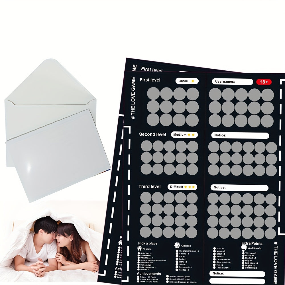 100 Sex Challenges Scratch-Off Poster for Couples-3