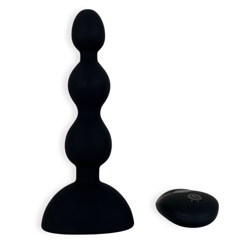 Vibrating anal beads