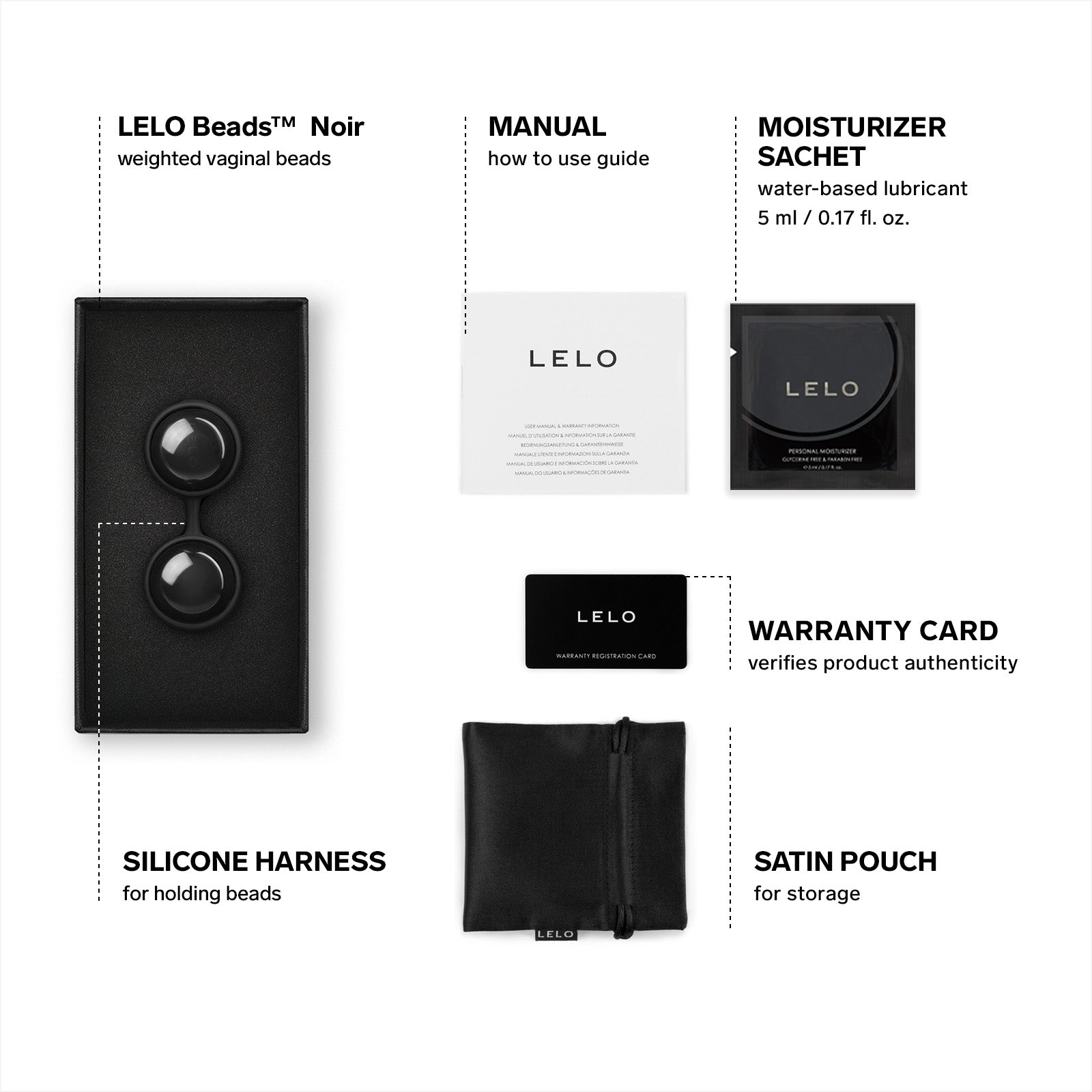 LELO Beads Noir Kagel Ball-4