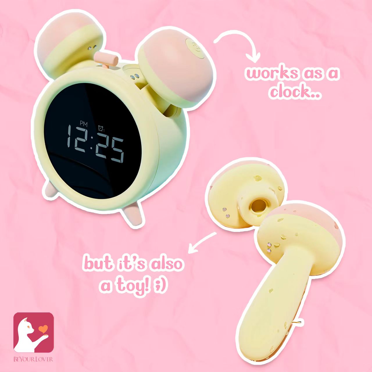 BeYourLover Naughty Clock Clit Sucking & G-Spot Vibrator App Controlled-1