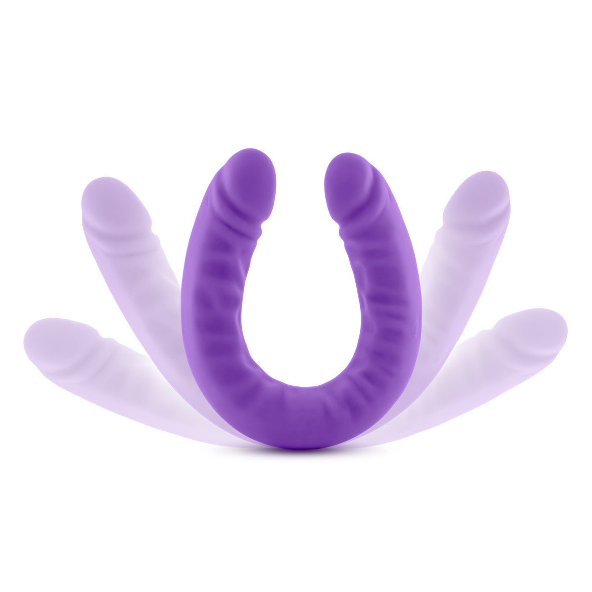 Blush Ruse 18-Inch G-Spot Purple Double Ended Dildo-1