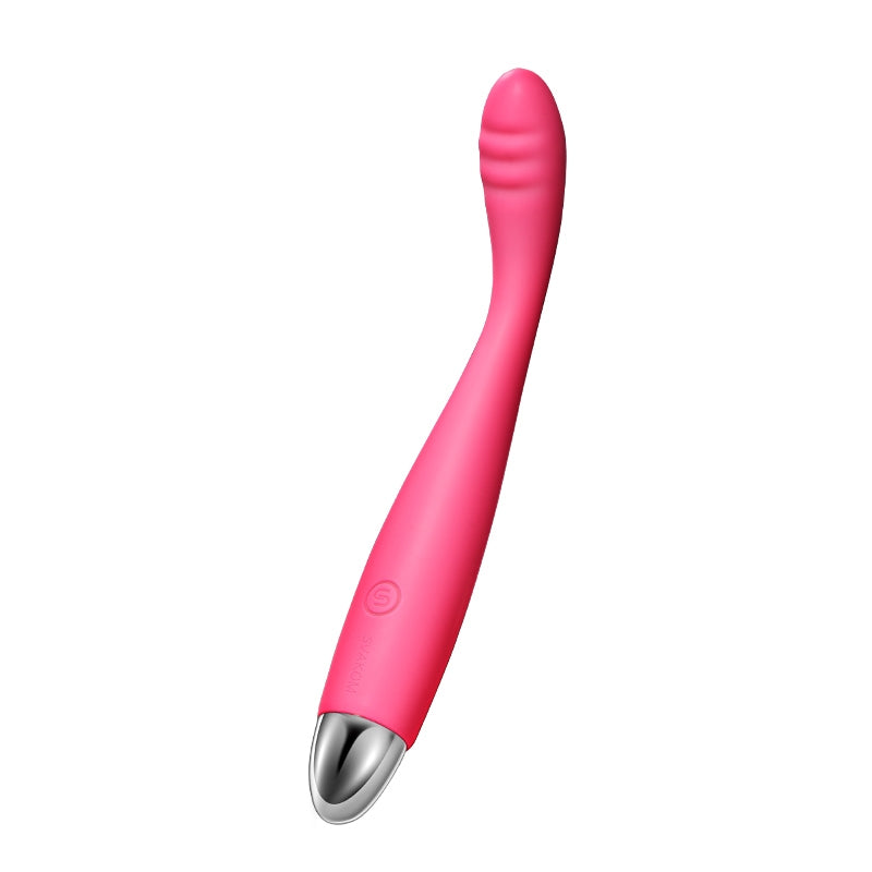 SVAKOM Cici Flexible Ribbed Slim G-Spot Vibrator-0
