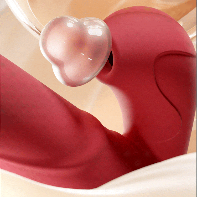 GALAKU Sucking & Thrusting Rabbit Vibrator App Controlled-3