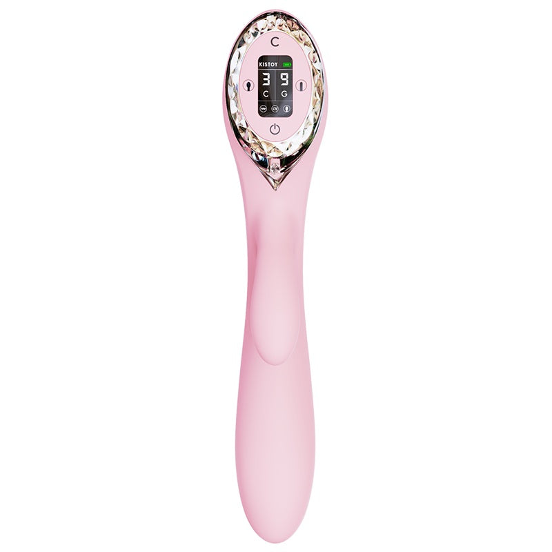 KISSTOY A-King Air Inflatable Rabbit Vibrating Dildo-3