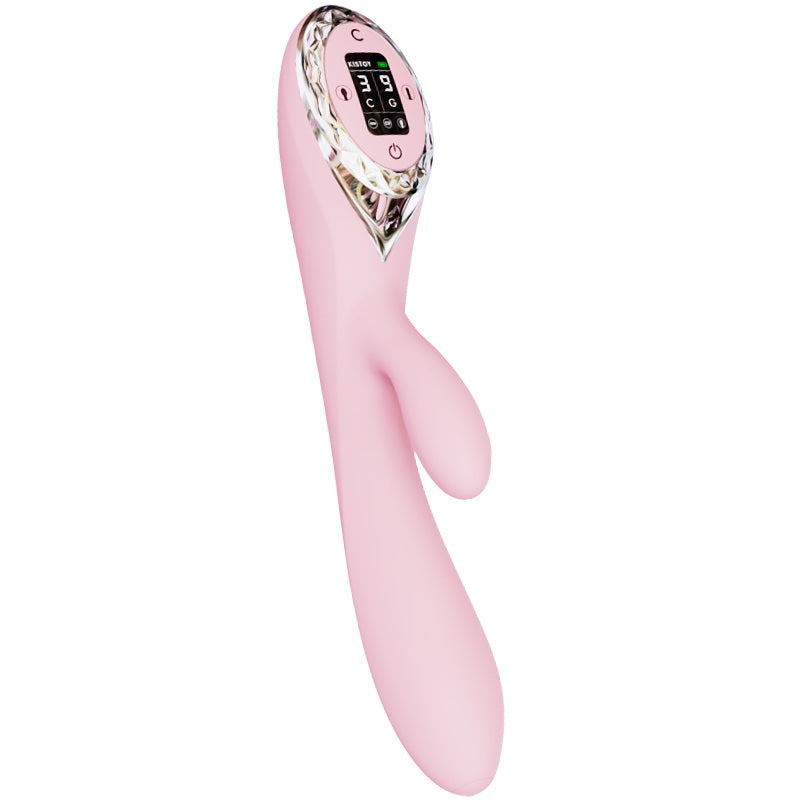 KISSTOY A-King Air Inflatable Rabbit Vibrating Dildo-4