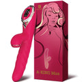 KISSTOY A-King Max Thrusting & Sucking Rabbit Vibrating Dildo-0