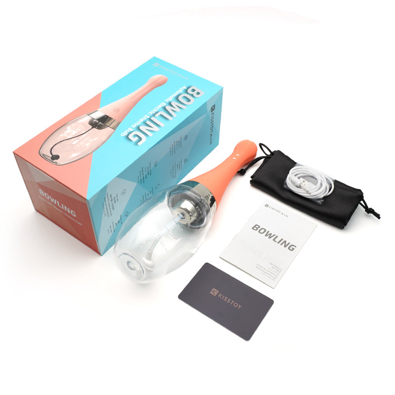 KISSTOY Blowing Automatic Electric Anal Enema Bulb-4