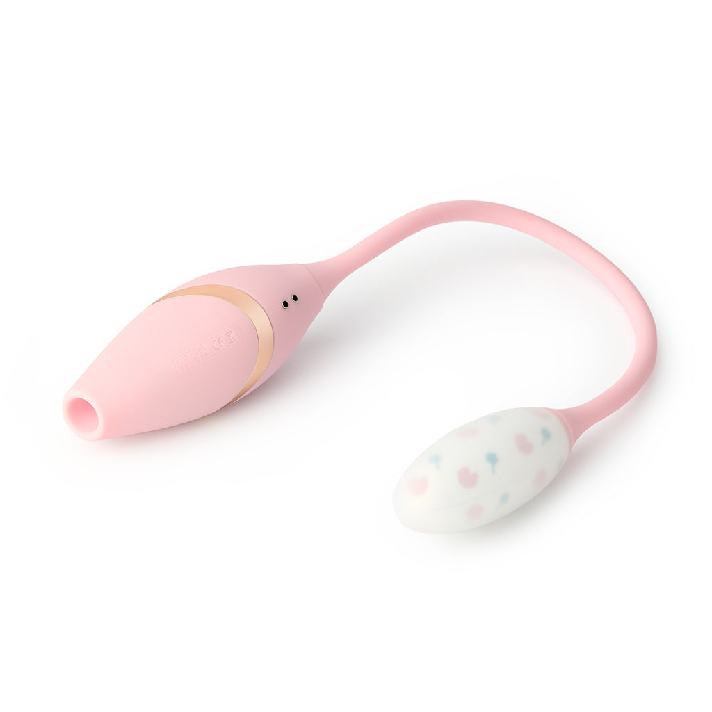 KISSTOY Cathy Mini Sucking & Vibrating Egg-1