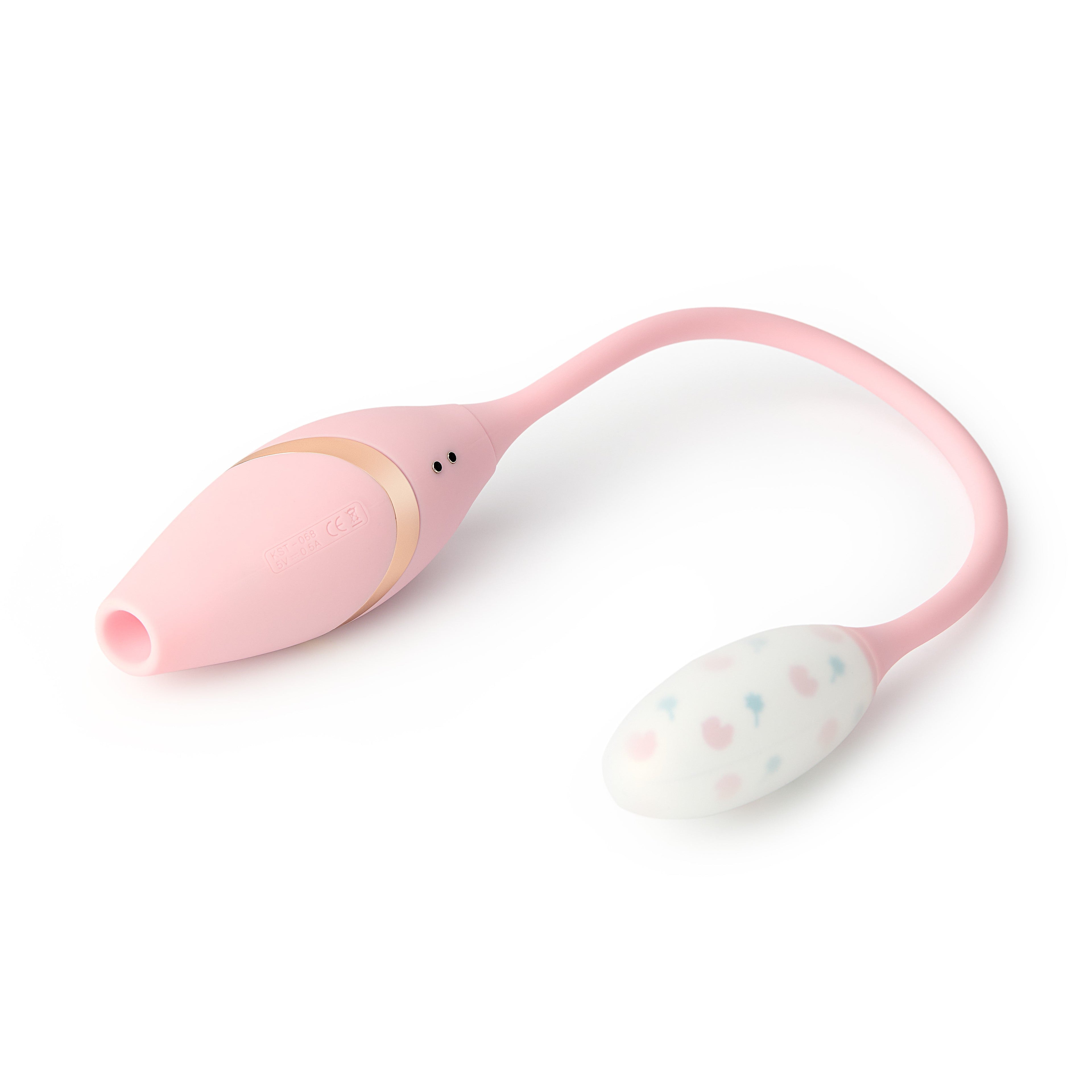 KISSTOY Cathy Mini Sucking & Vibrating Egg-1