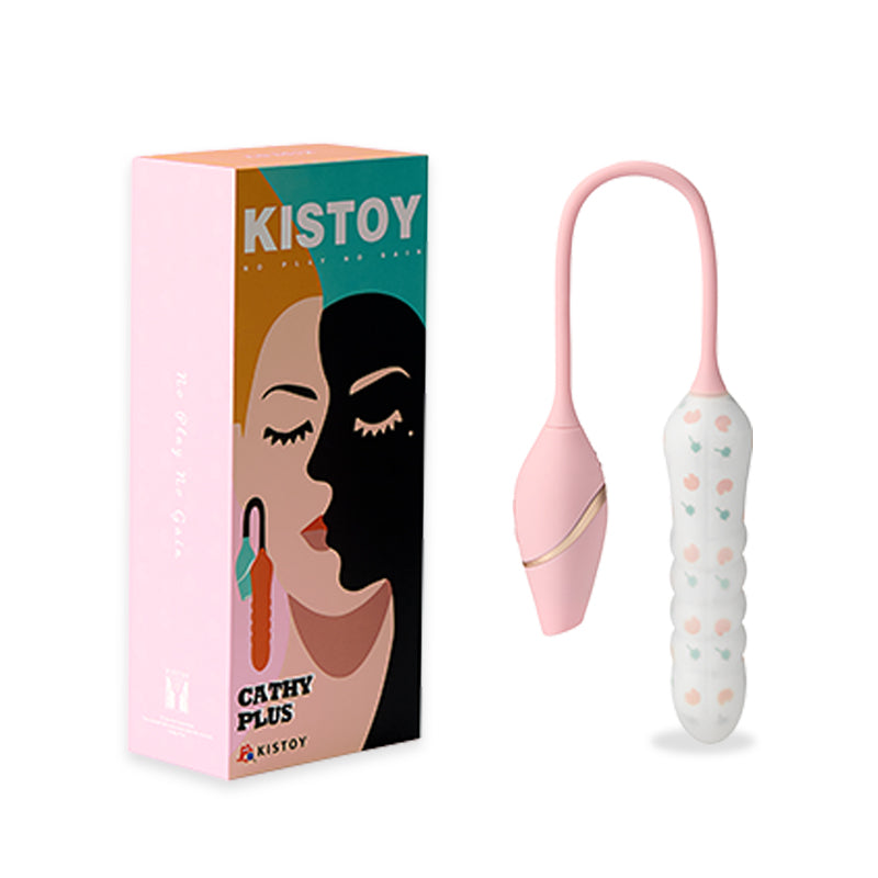 KISSTOY Cathy Plus Thrusting & Sucking Egg Vibrator-0