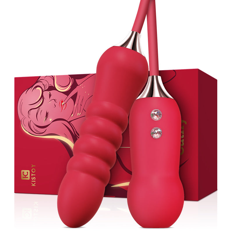 KISSTOY Cathy Thrusting & Sucking Egg Vibrator-4
