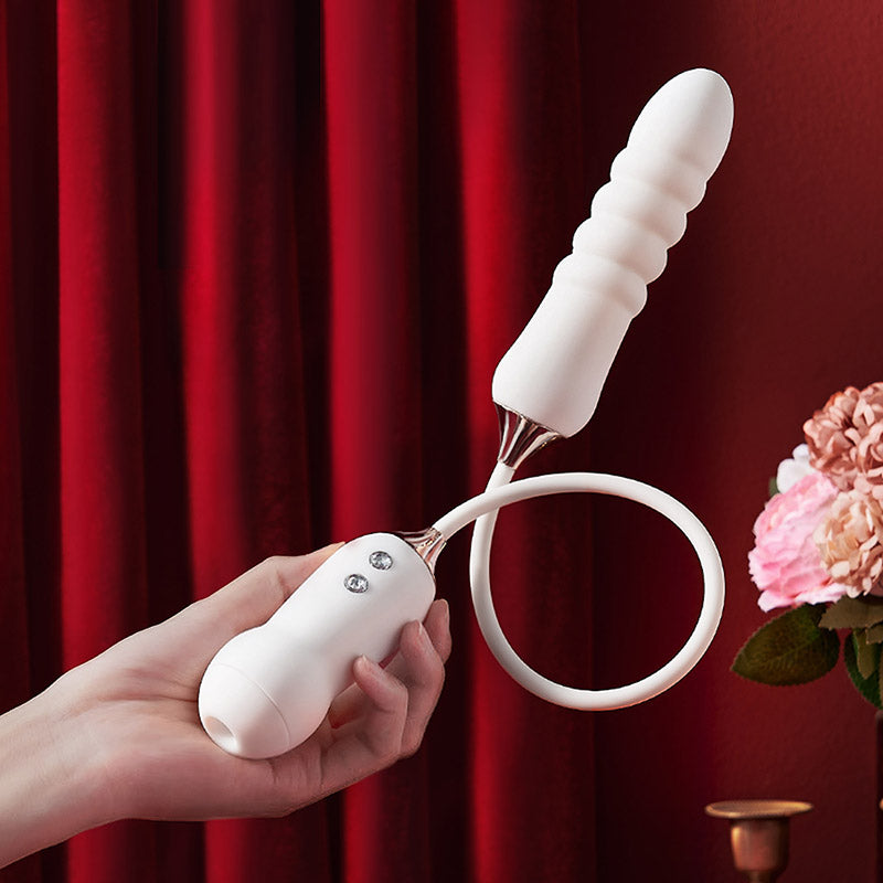 KISSTOY Cathy Thrusting & Sucking Egg Vibrator-2