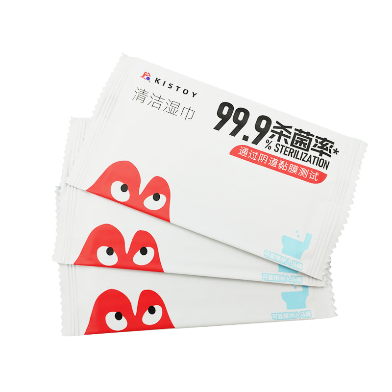 KISSTOY Intimate Cleansing Wet Wipes & Lubricant Set-2