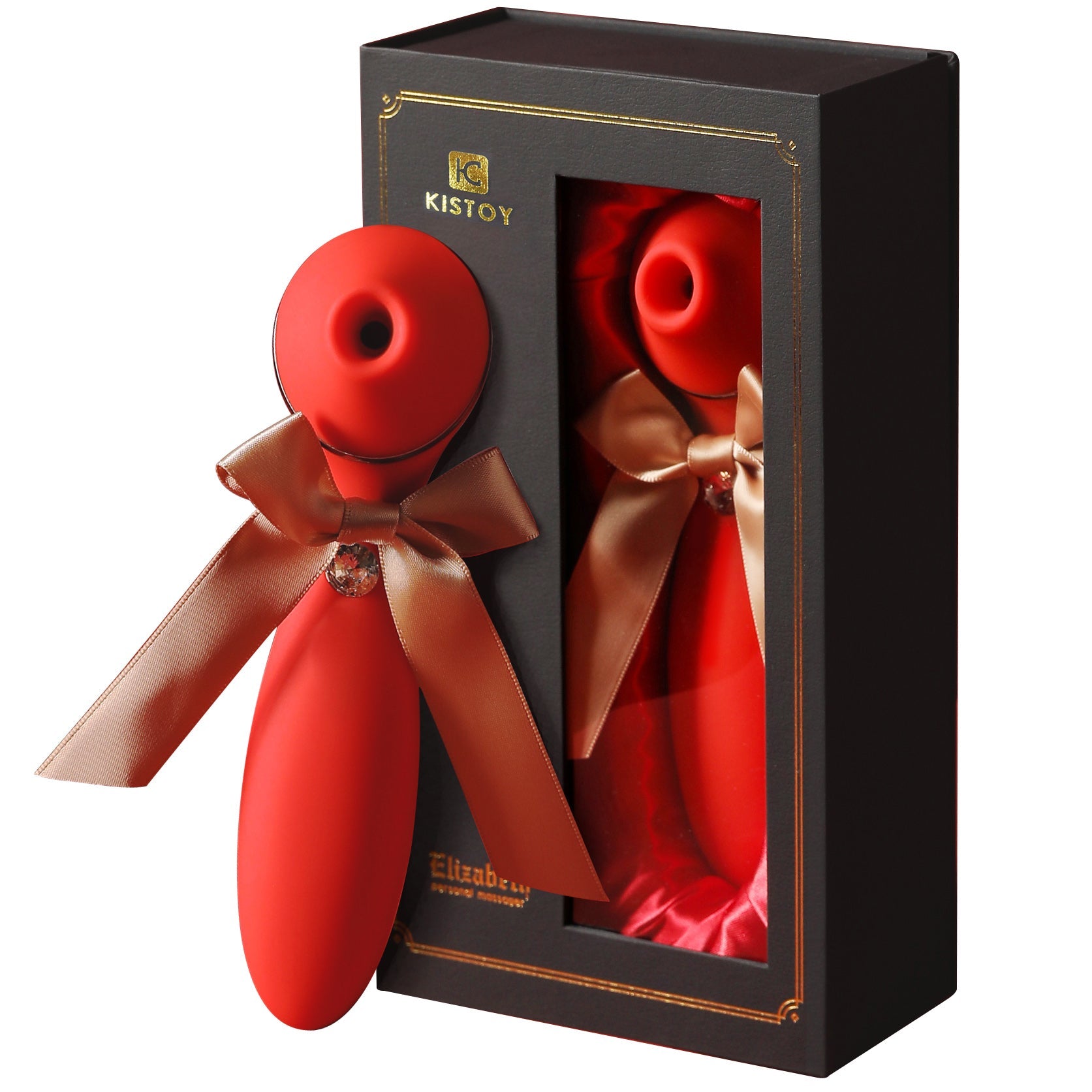 KISSTOY Elizabeth Warming Clitoral Suction Vibrator-0
