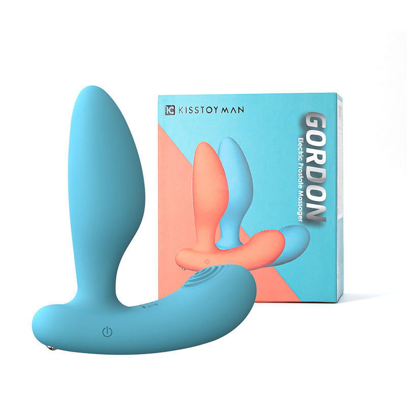 KISSTOY Gordon Vibrating Male Prostate Massager Remote Controlled-0