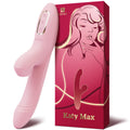 KISSTOY Katy Max Rotation & Suction Rabbit Vibrating Dildo-0