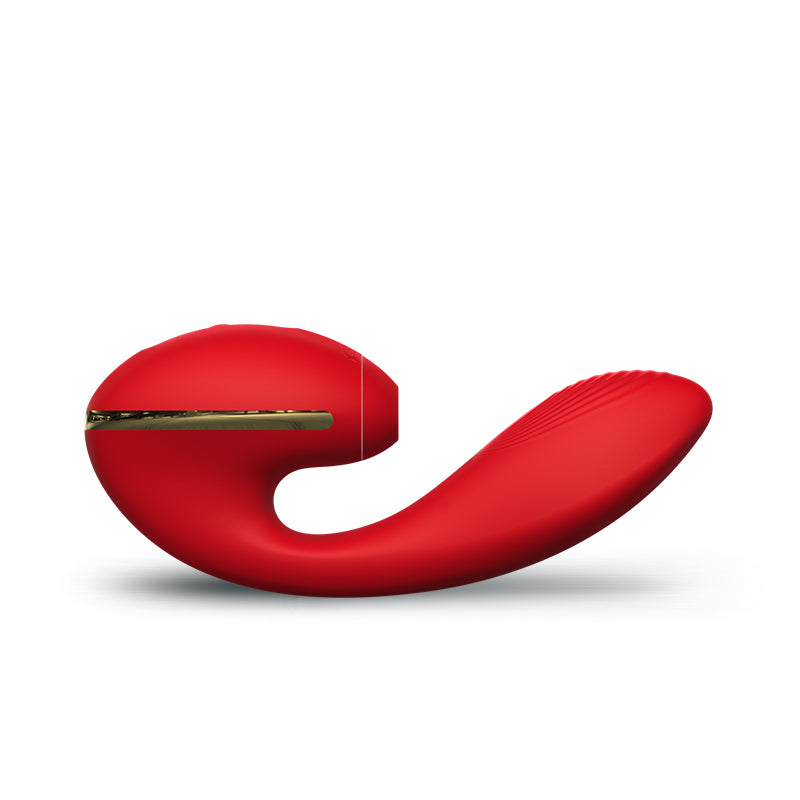 KISSTOY Tina Warming Clit Suction & G-Spot Vibrator