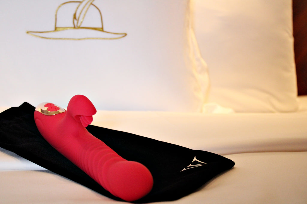 Heated dildo
