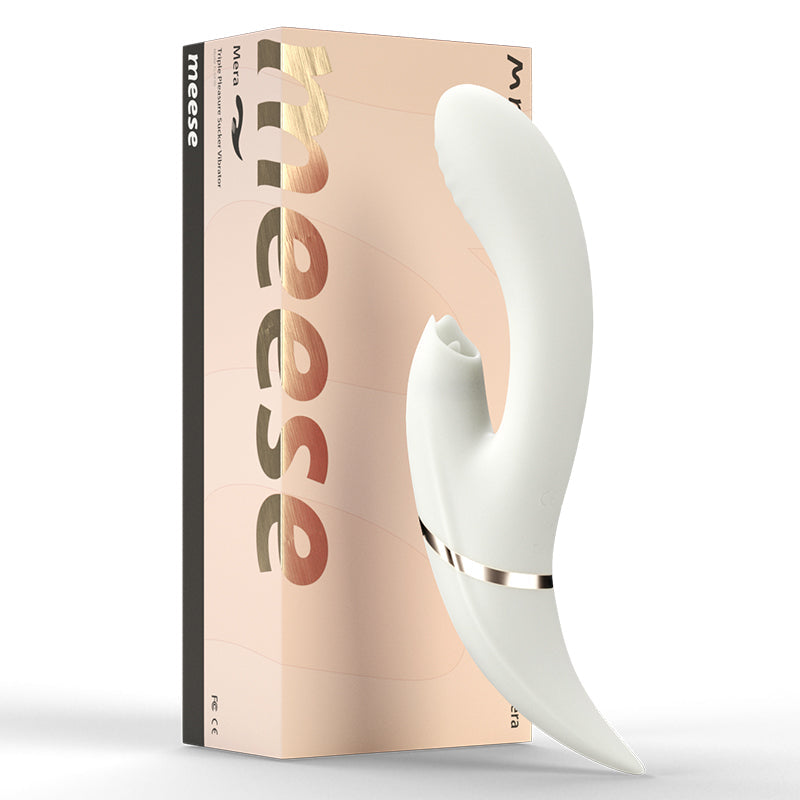 MEESE Bella Bendable Clit Sucking & Tongue-Licking Rabbit Vibrator