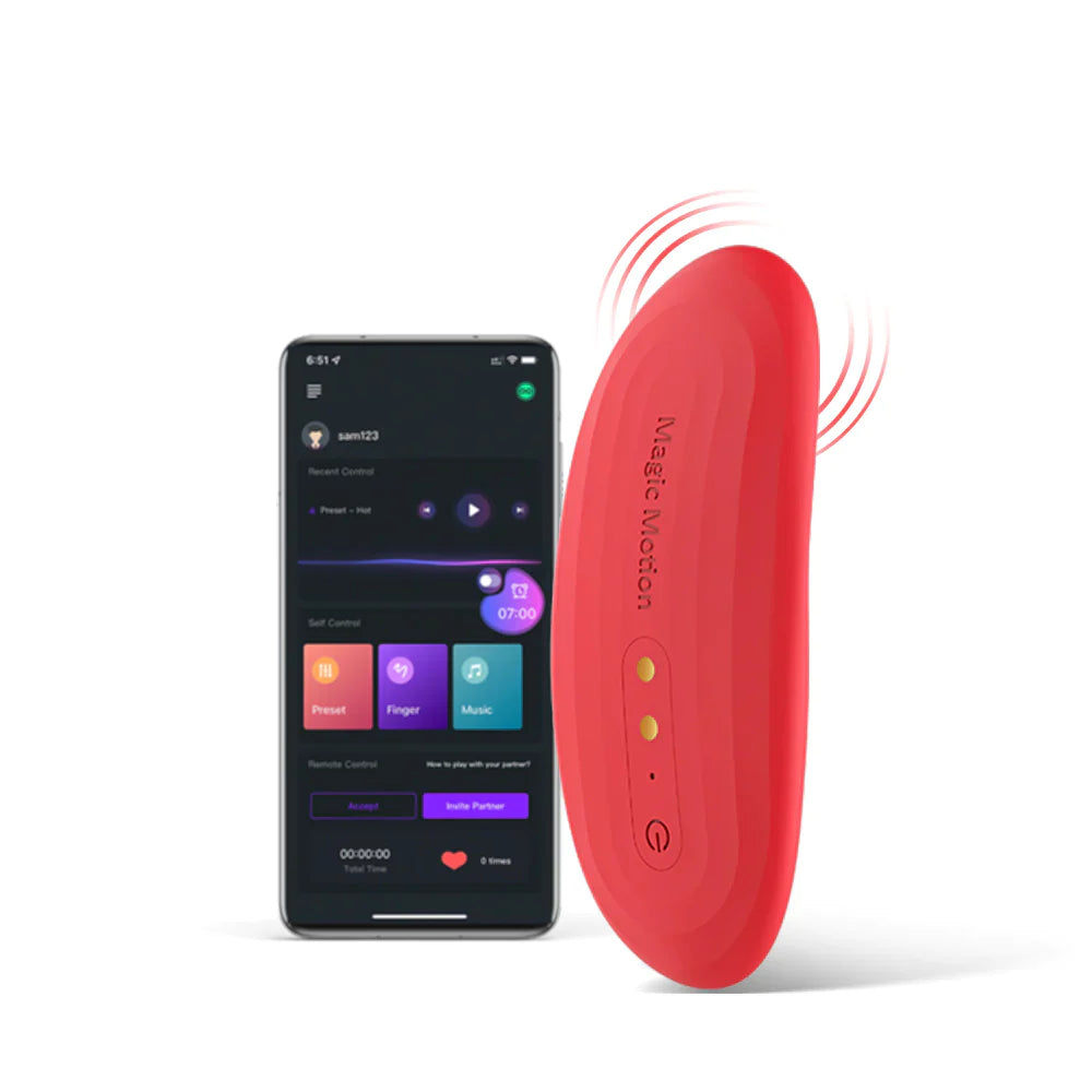 Magic Motion Nyx Alarm Clock Wearable Vibrator App-Controlled-0