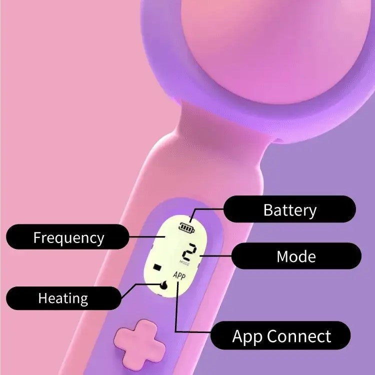 Monster Pub Amazing AV Wand Vibrator App-Controlled-4