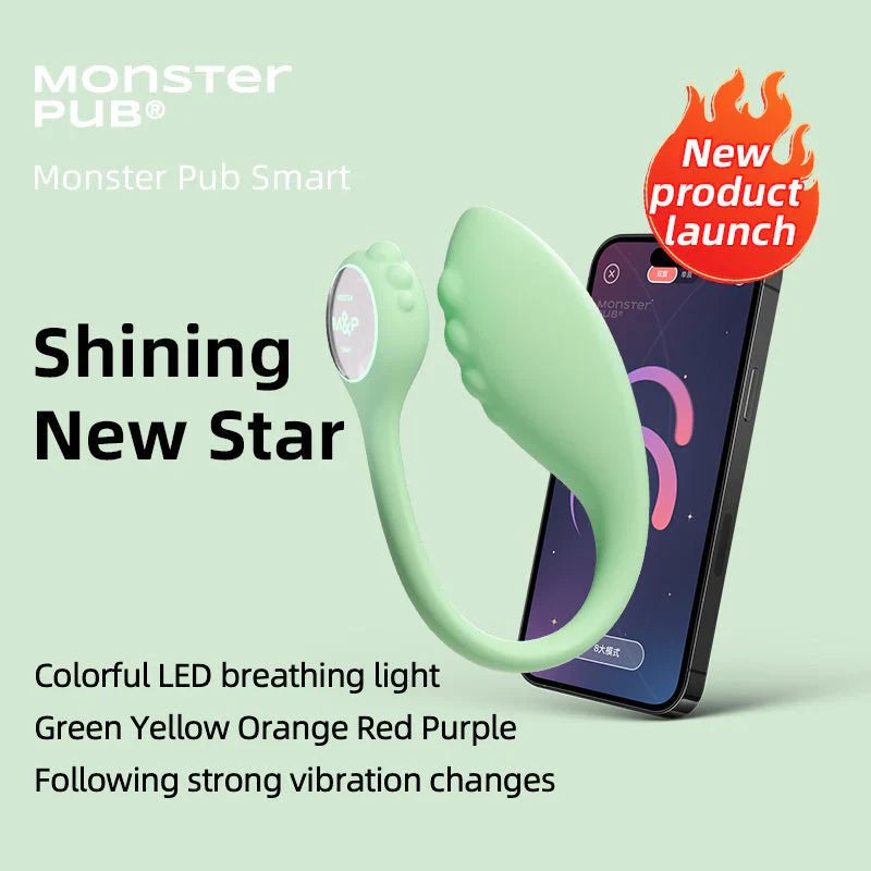 Monster Pub Smart Vibrating Egg App-Controlled - Master Gokilla-1