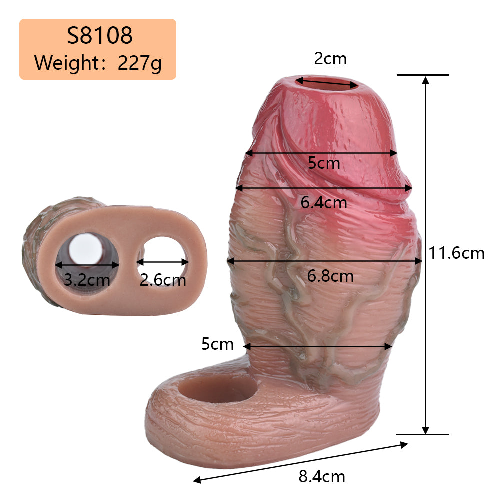 Regidev Realistic Cock Sleeve 4.6-Inch-4