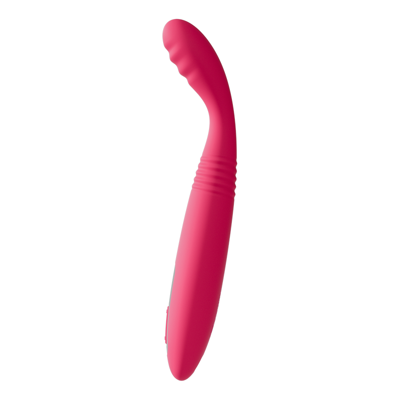 SVAKOM Cici 2 Flexible Ribbed Slim Thrusting G-Spot Vibrator-1