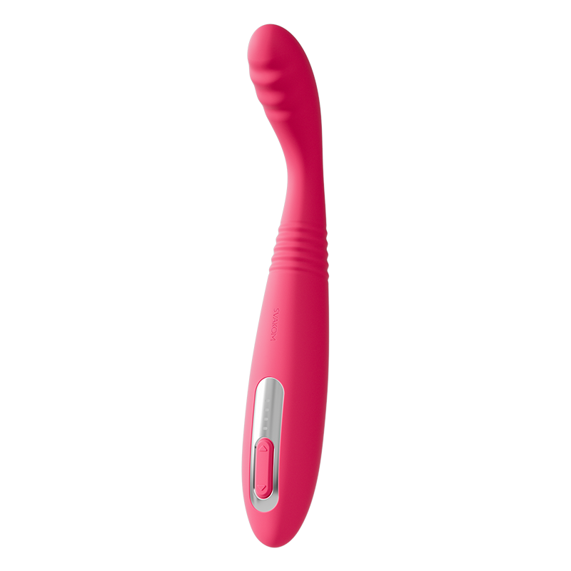 SVAKOM Cici 2 Flexible Ribbed Slim Thrusting G-Spot Vibrator-0