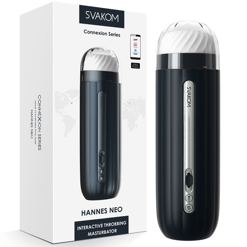 SVAKOM Hannes Neo Automatic Rotating Male Masturbator App Control