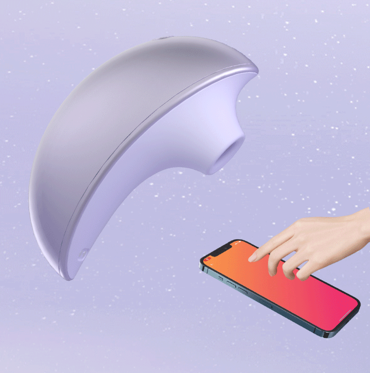 Pulse Galaxie Clit Suction Vibrator with Projector App-Controlled-2