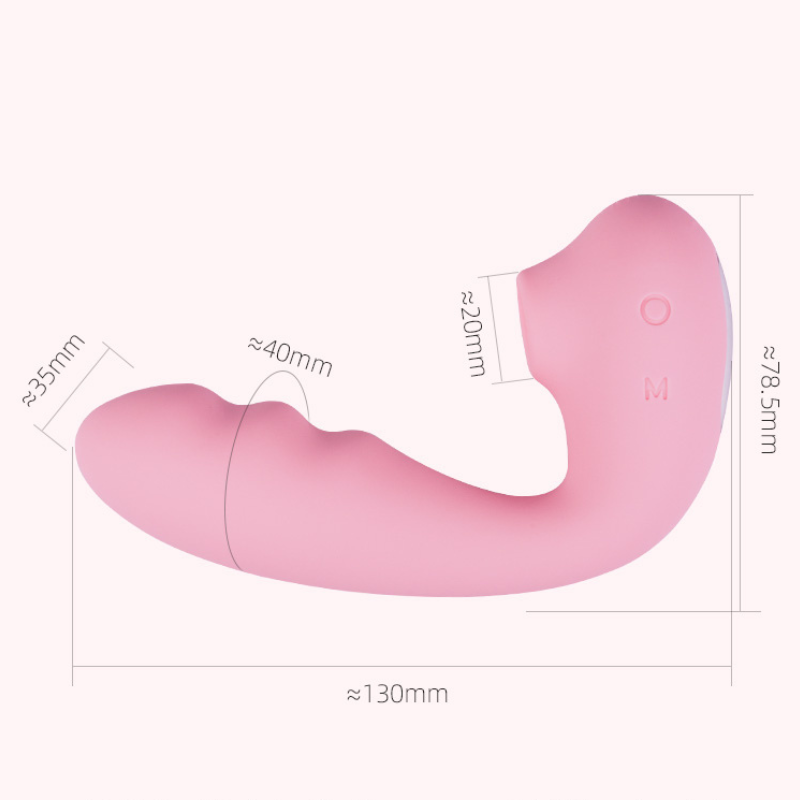 Tara G-Spot & Clitoral Suction Vibrator-4