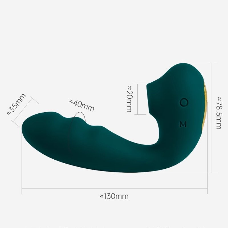 Tara G-Spot & Clitoral Suction Vibrator Remote Controlled-4