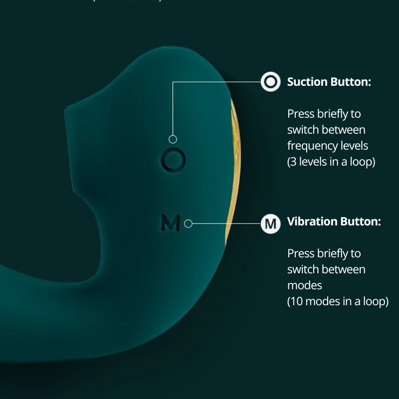 Tara G-Spot & Clitoral Suction Vibrator Remote Controlled-3
