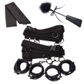 Shaki Titan Series | Adjustable Wrist to Ankle Bed Restraints Plus Set-0