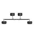 Shaki Titan Series | Adjustable Wrist to Ankle Cuffs with Metal Bar-0