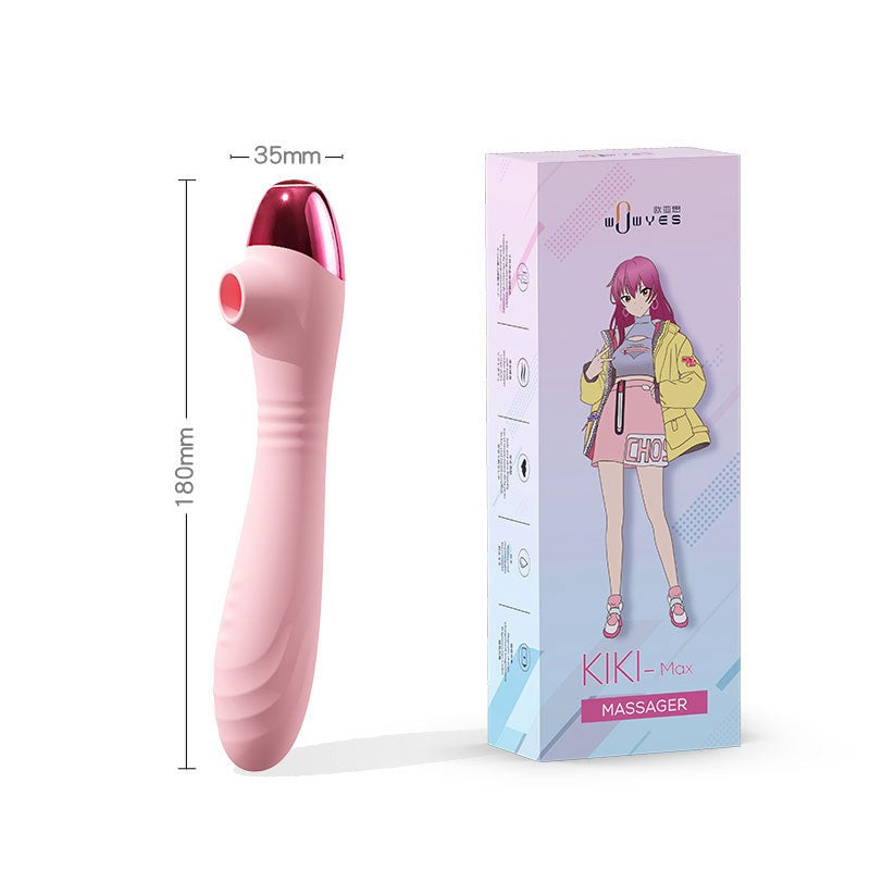 WOWYES KIKI Max Bendable Tongue-Licking & Sucking Vibrator-1