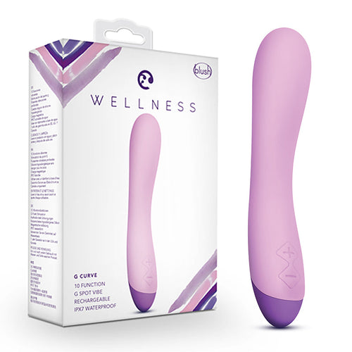 Blush  G Curve G-Spot Purple UltraSilk Vibrator-0