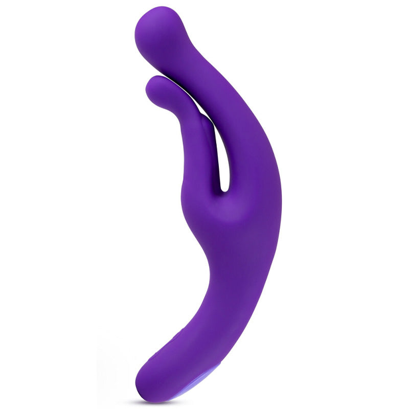 Blush G Wave Purple G-Spot & Clitoris UltraSilk Vibrator-1