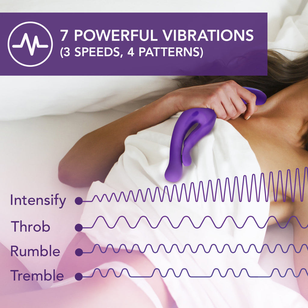 Blush G Wave Purple G-Spot & Clitoris UltraSilk Vibrator-3