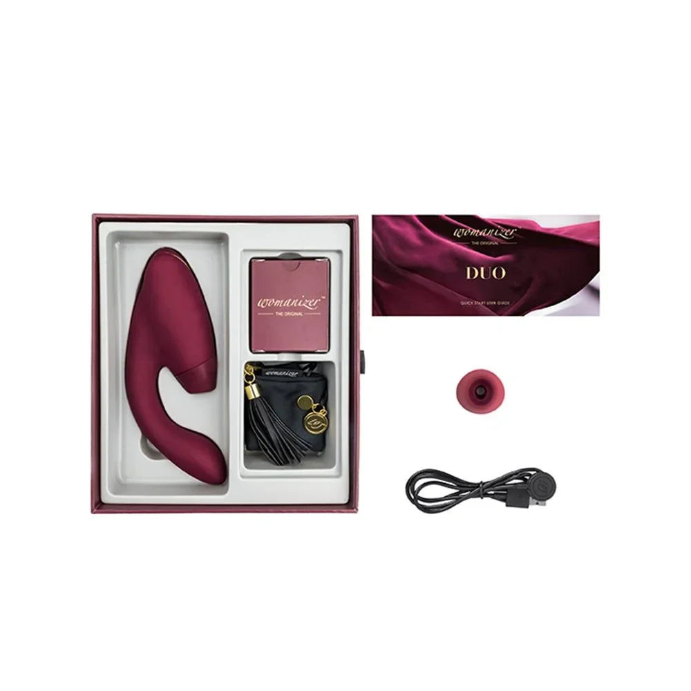 Womanizer Duo Clit Sucking & G-Spot Vibrator-1