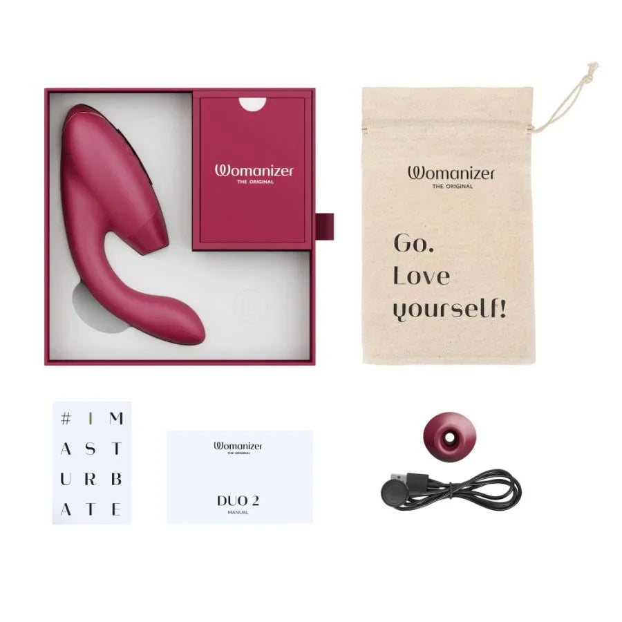 Womanizer Duo 2 Clit Sucking & G-Spot Vibrator