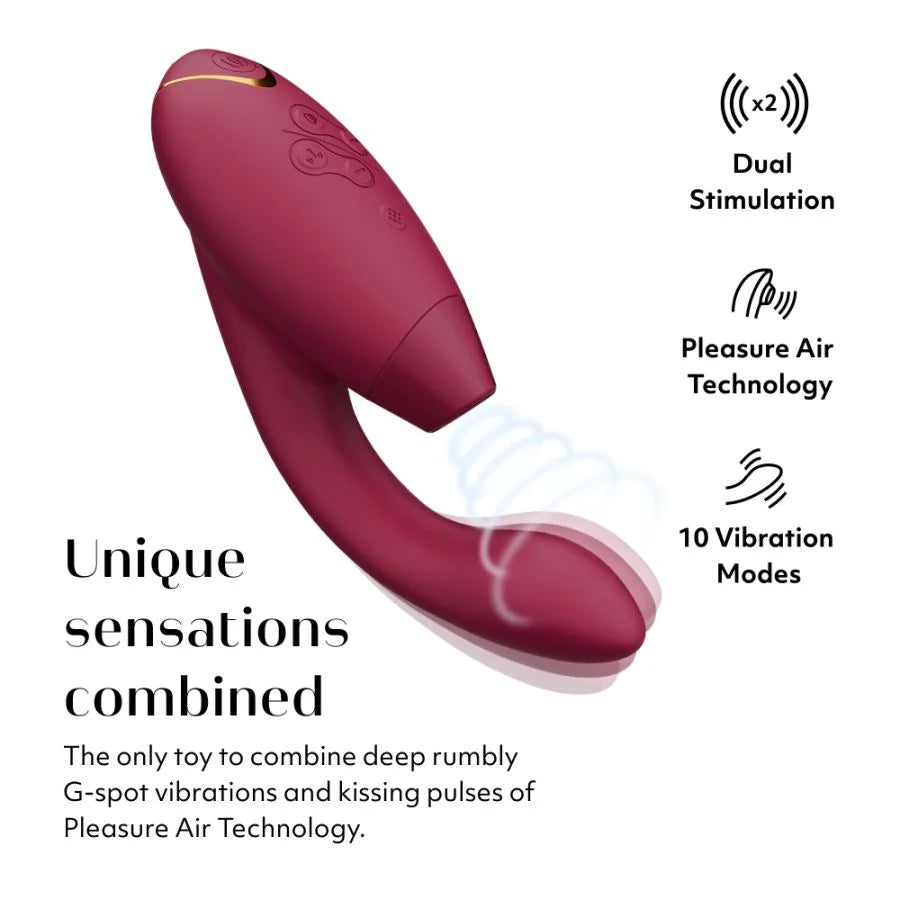 Womanizer Duo 2 Clit Sucking & G-Spot Vibrator