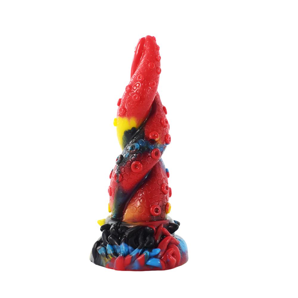 YOCY Ancient Mythical Yellow Dragon Tentacle Dildo-6
