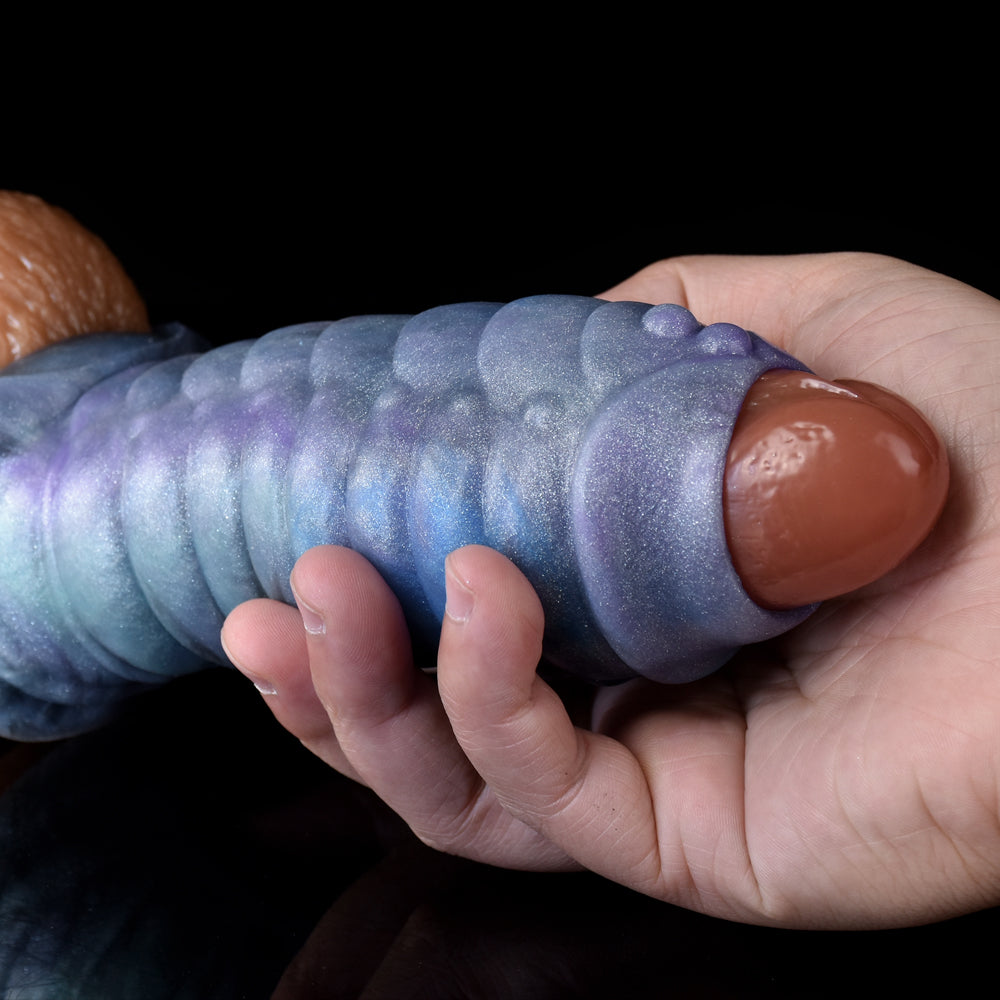 YOCY Fury Dragon Blue Penis Sleeve-3