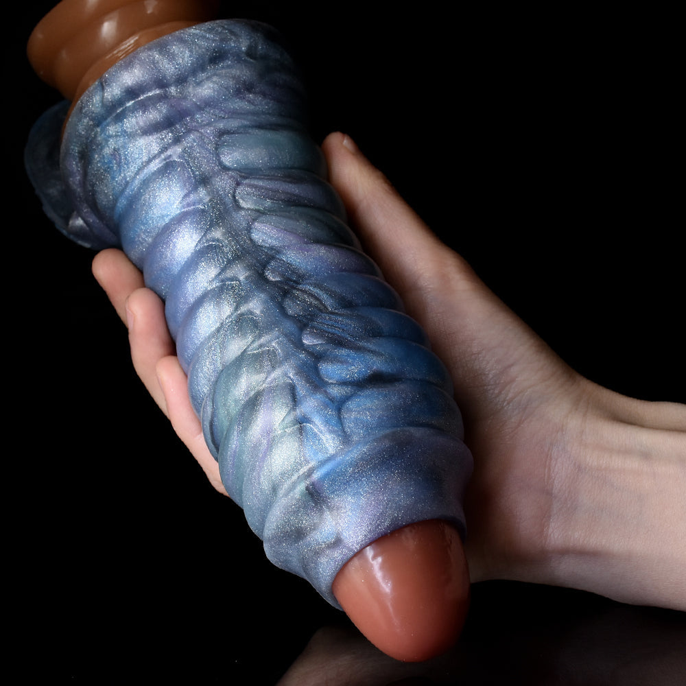 YOCY Fury Dragon Blue Penis Sleeve-4