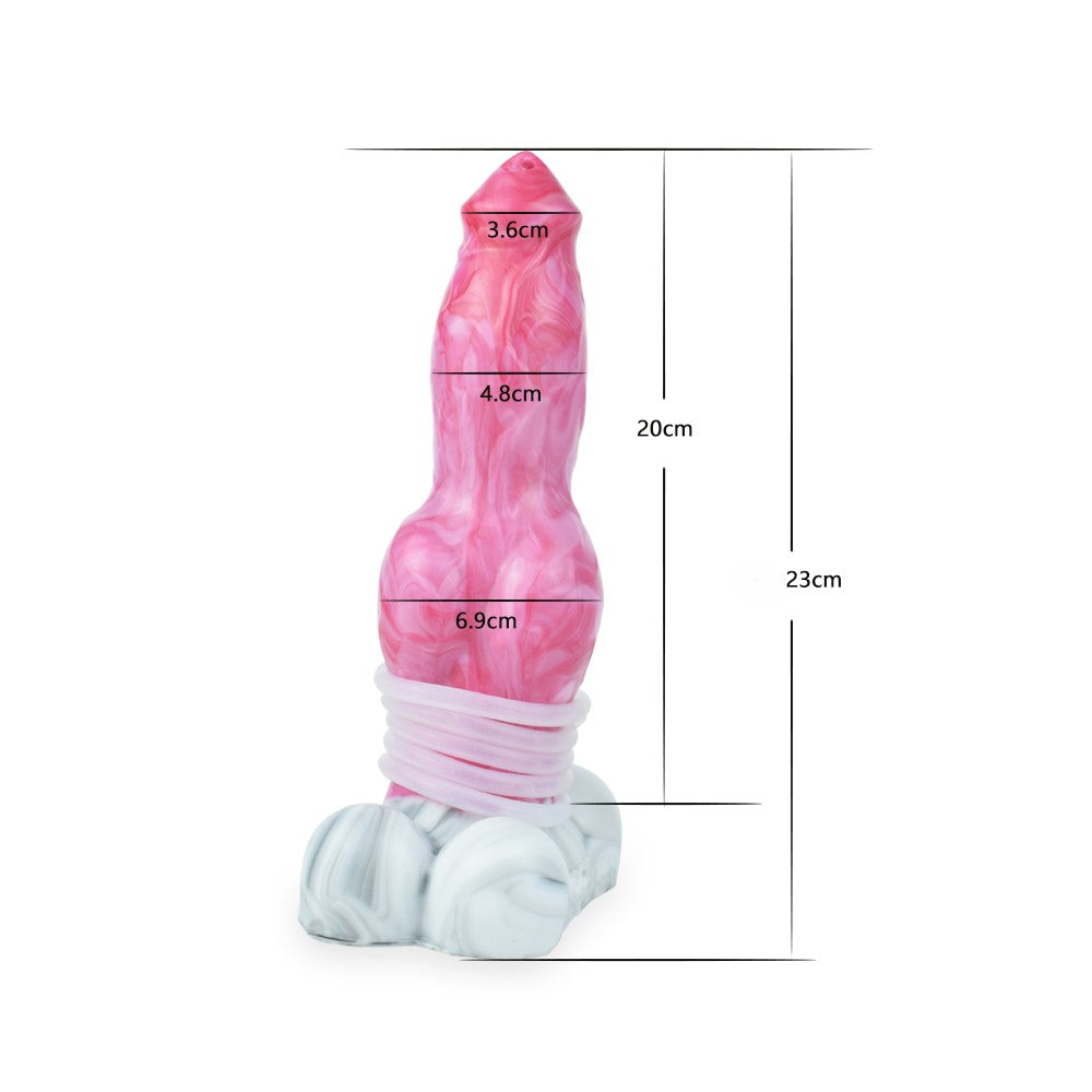 YOCY German Shepherd Squirting Dog Dildo-4