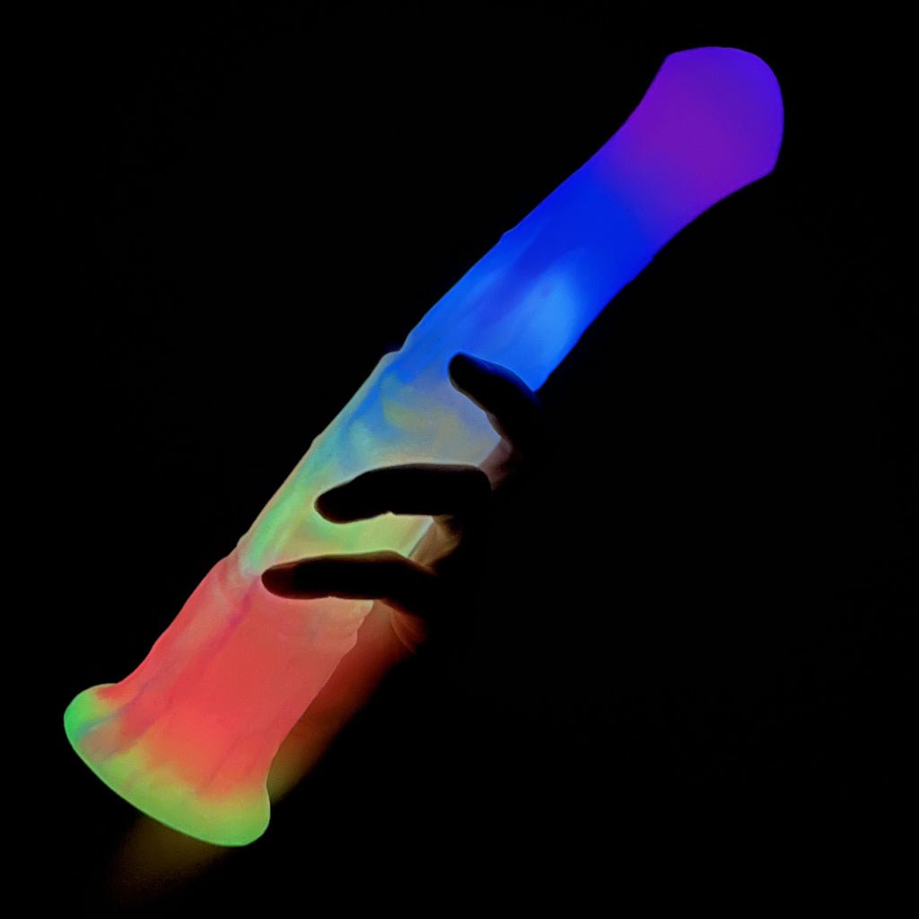 YOCY Silicone Glow In The Dark Horse Dildo-1