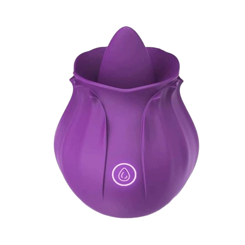 YW Clit Licking Rose Vibrator 10-Modes-2