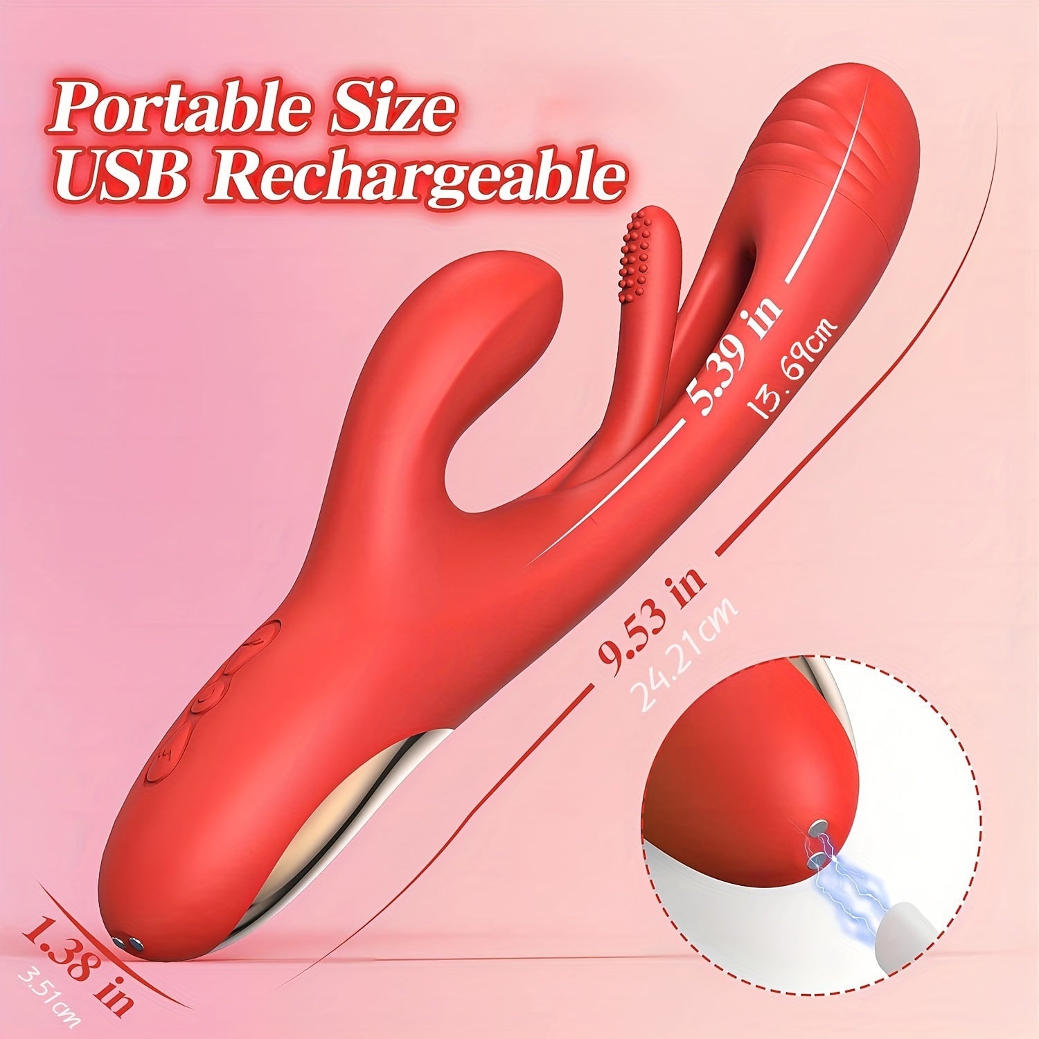 NNETM 3-in-1 Vibrating, Licking & Sucking Adult Toy-2